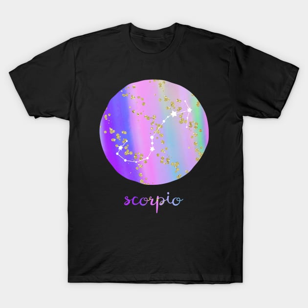 Scorpio sign T-Shirt by tortagialla